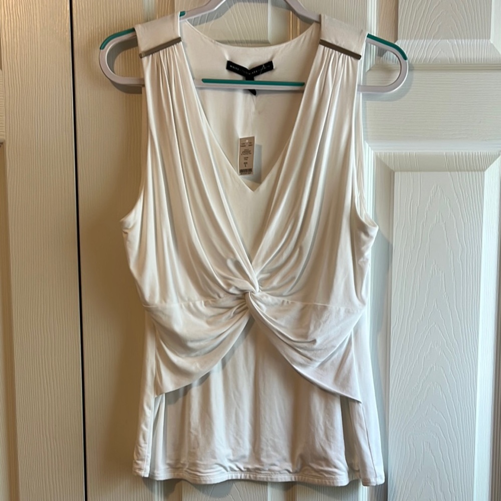 White House Black Market dressy sleeveless top